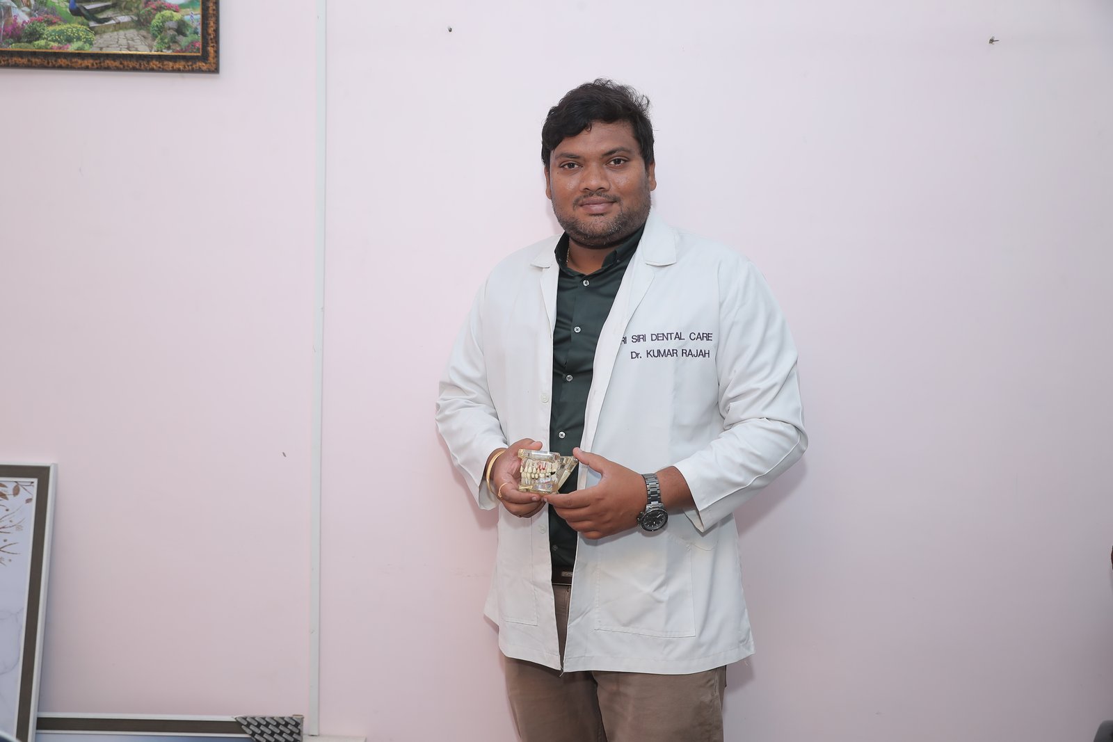 Dr. Kumar Rajah, implant dentist at Sri Siri Dental
