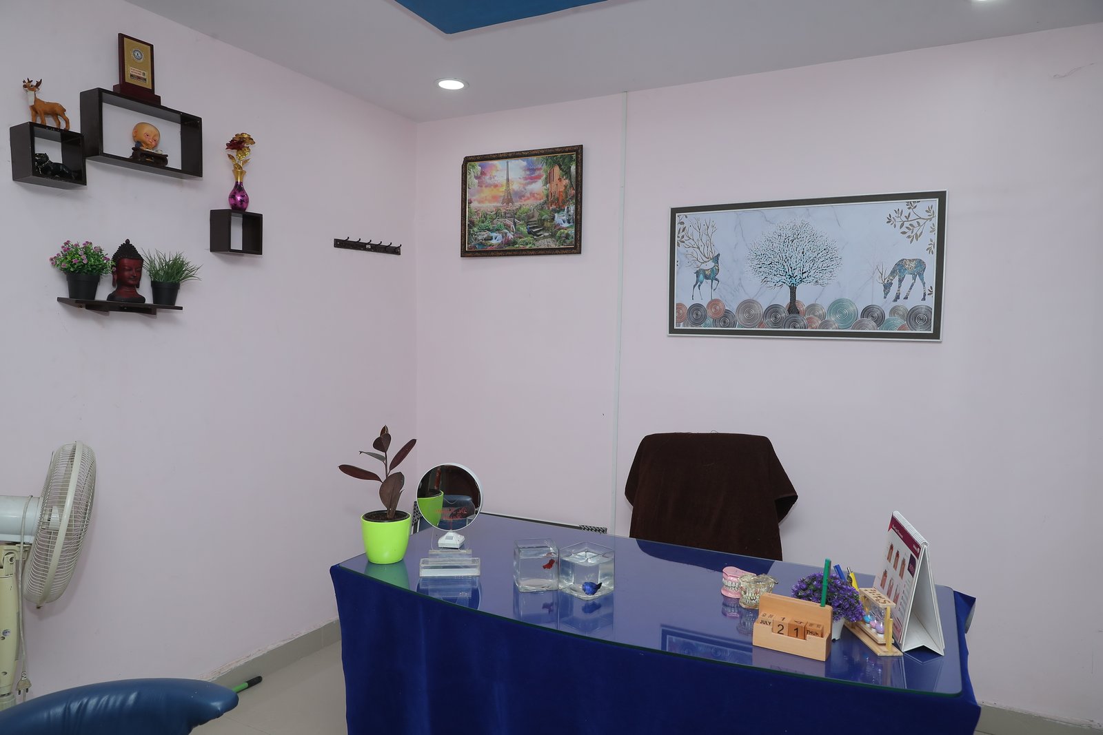 Sri Siri Dental reception desk