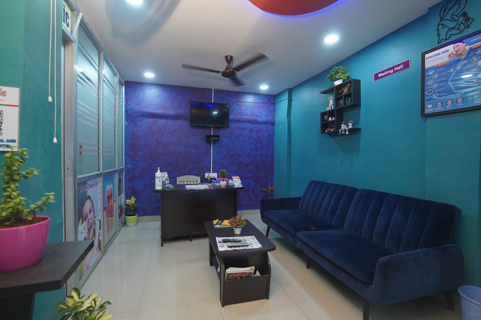 Sri Siri Dental consultation lounge